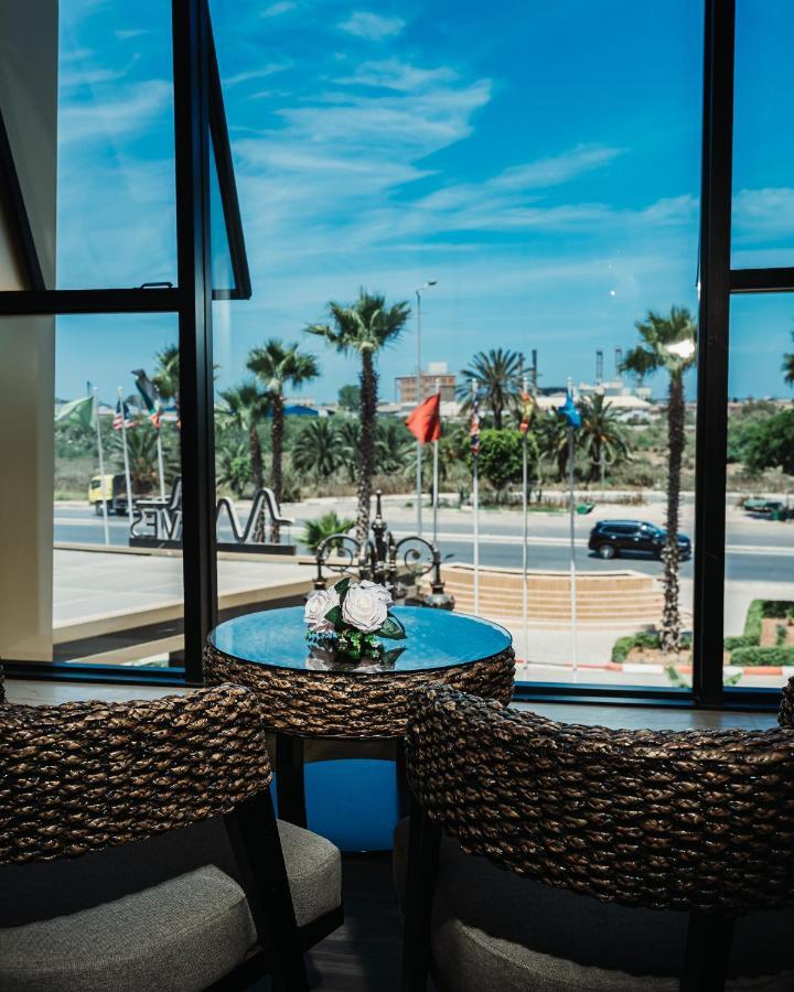 Waves Aqua Resort Kenitra Dış mekan fotoğraf View from the lobby
