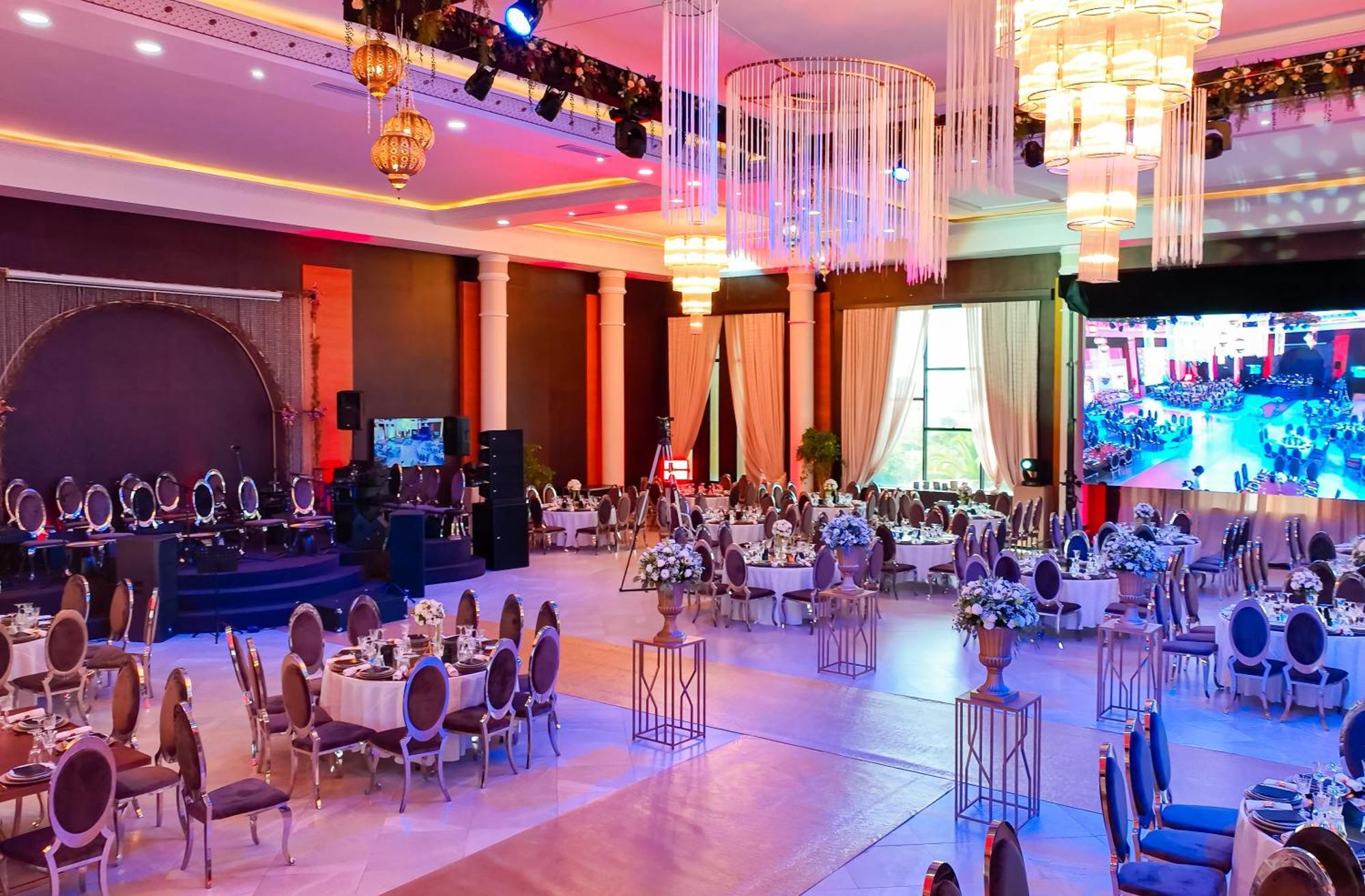 Waves Aqua Resort Kenitra Dış mekan fotoğraf The interior of the ballroom