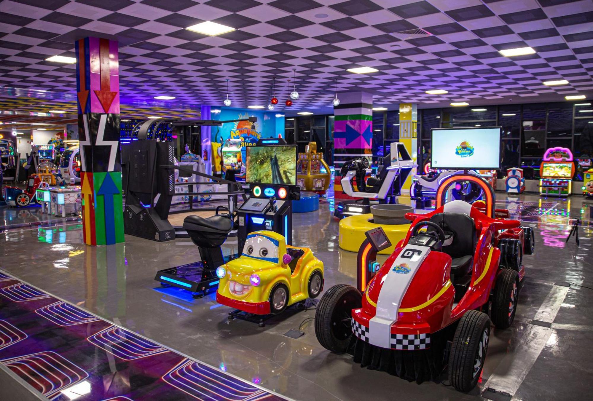 Waves Aqua Resort Kenitra Dış mekan fotoğraf The Game Zone